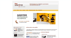 Desktop Screenshot of dongasfiter.cl